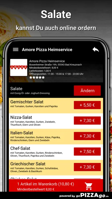 Amore Pizza Bad Kreuznach Screenshots