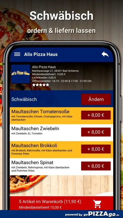 Скриншоты Alis Pizza Haus Bad Schlema