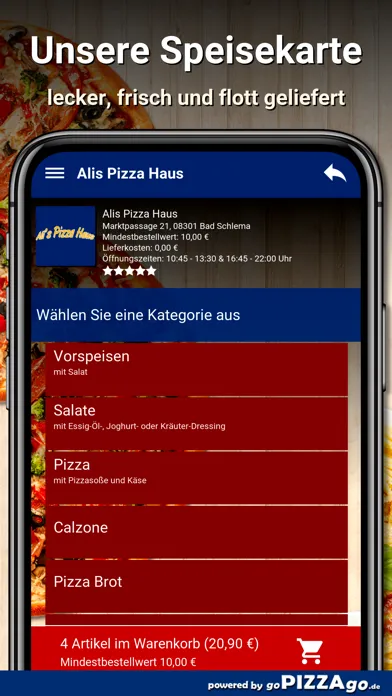 Скриншоты Alis Pizza Haus Bad Schlema