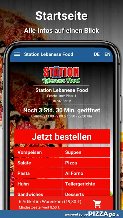 Captures d'écran de Station Lebanese Food Berlin