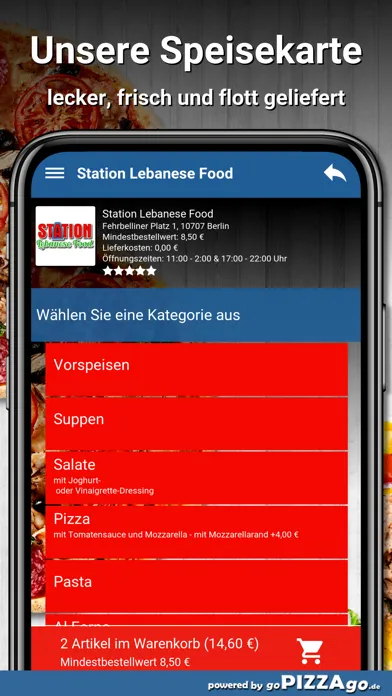 Captures d'écran de Station Lebanese Food Berlin