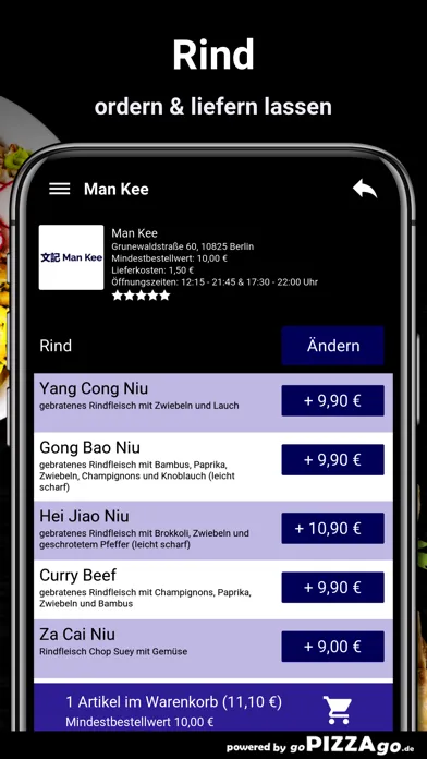 Zrzuty ekranu Man Kee Berlin