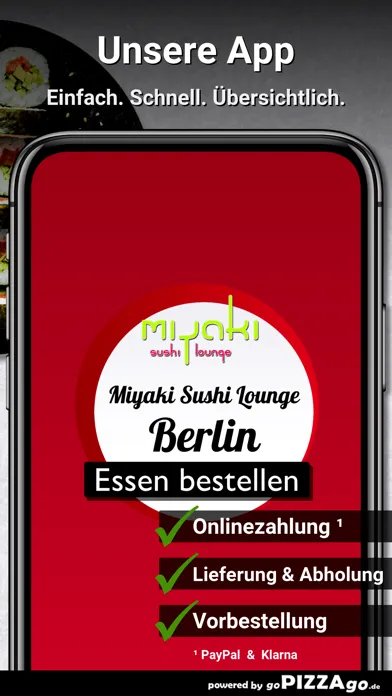 Miyaki Sushi Lounge Berlin Screenshots
