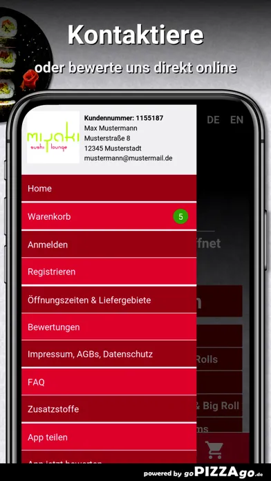 Miyaki Sushi Lounge Berlin Screenshots