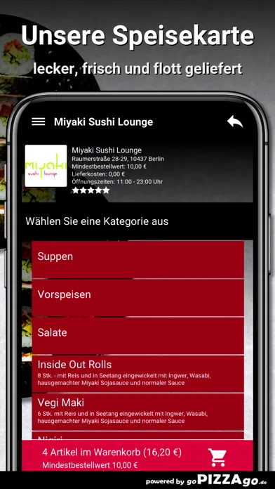 Miyaki Sushi Lounge Berlin Screenshots