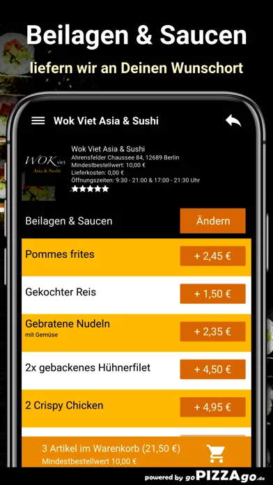 Wok Viet Asia - Sushi Berlin স্ক্রিনশট