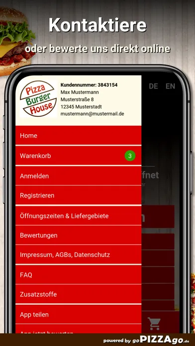 Pizza Burger House Berlin Screenshots