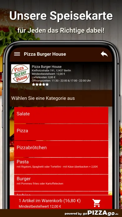 Pizza Burger House Berlin Screenshots