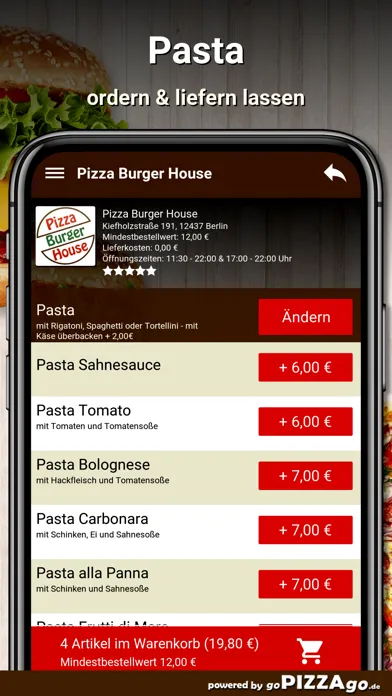 Pizza Burger House Berlin Screenshots