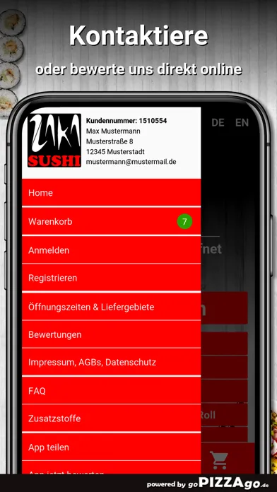 Скриншоты Zaka Sushi Berlin