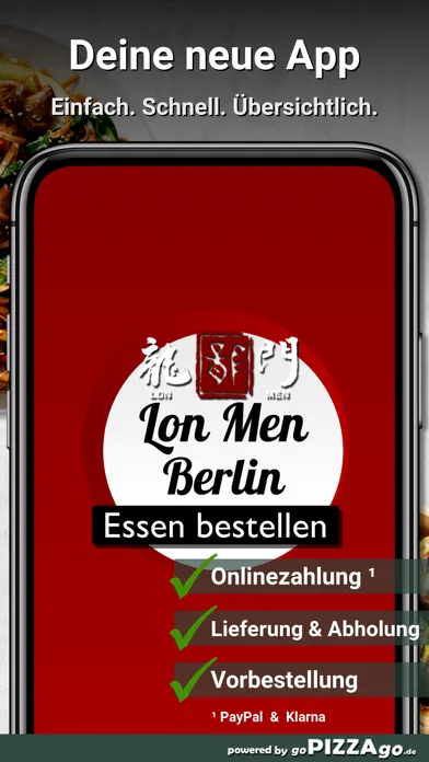 Zrzuty ekranu Lon-Men Restaurant Berlin
