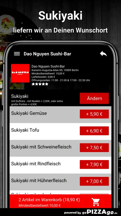 Dao Nguyen Sushi-Bar Berlin Screenshots