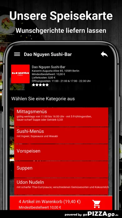 Dao Nguyen Sushi-Bar Berlin Screenshots