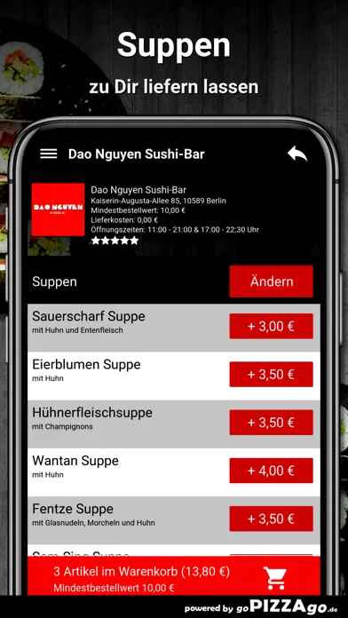 Dao Nguyen Sushi-Bar Berlin Screenshots