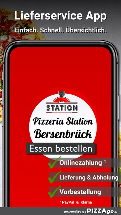 Ảnh chụp màn hình của Pizzeria Station Bersenbrück