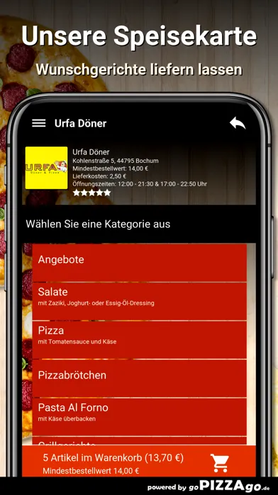 Urfa Döner Bochum應用截圖