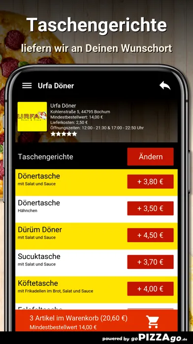 Urfa Döner Bochum應用截圖