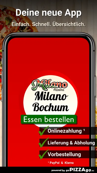 Pizzeria Milano Bochum سکرین شاٹس