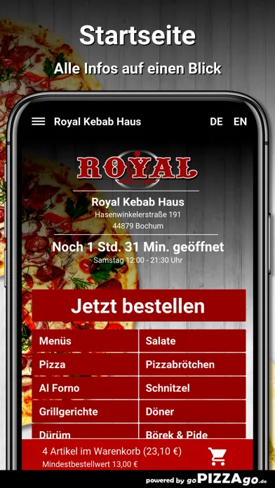 Royal Kebab Bochum應用截圖