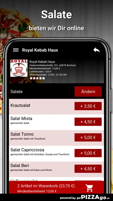 Royal Kebab Bochum應用截圖