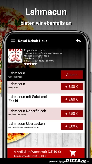 Royal Kebab Bochum應用截圖