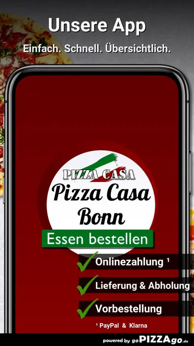 Capturas de tela do Pizza Casa Bonn Endenich