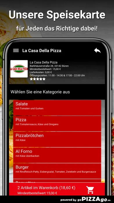 La Casa Della Pizza Büren Screenshots