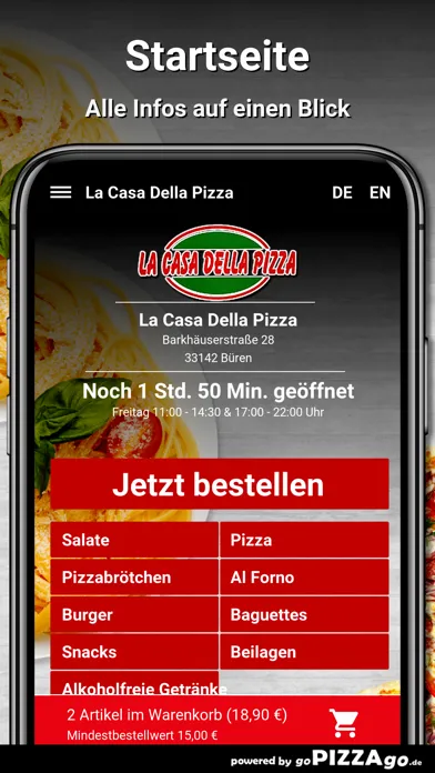 La Casa Della Pizza Büren Screenshots