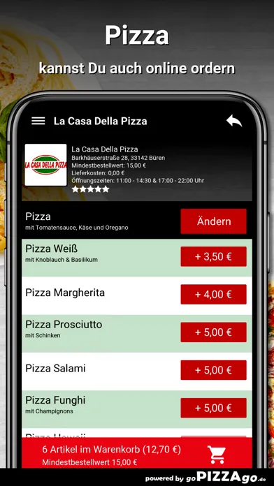 La Casa Della Pizza Büren Screenshots