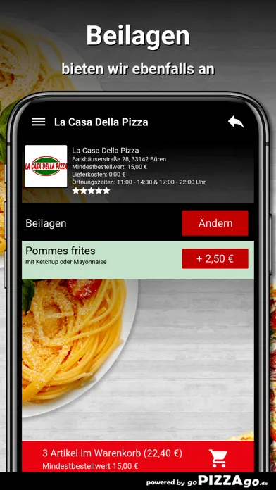 La Casa Della Pizza Büren Screenshots
