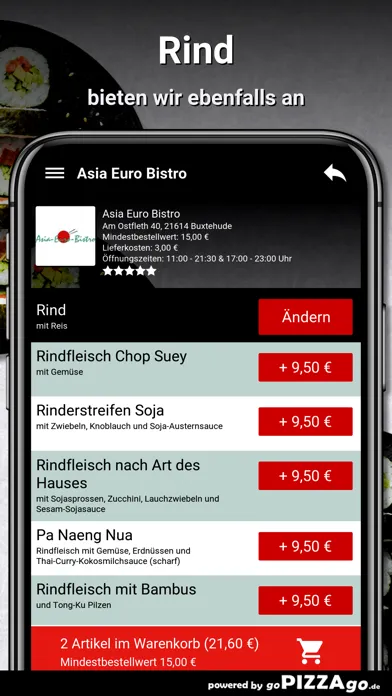 Asia Euro Bistro Buxtehude Screenshots