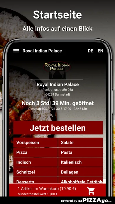 Capturas de pantalla de Royal Indian Palace Darmstadt