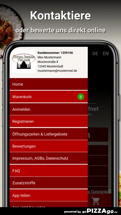 Capturas de pantalla de Royal Indian Palace Darmstadt