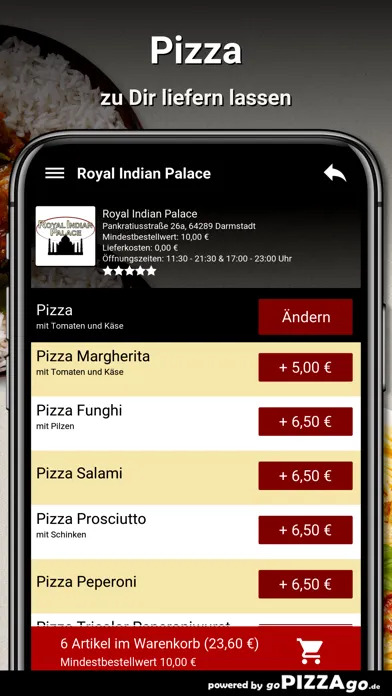 Capturas de pantalla de Royal Indian Palace Darmstadt