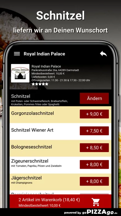 Capturas de pantalla de Royal Indian Palace Darmstadt