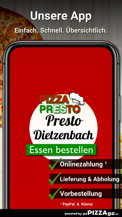 Pizza Presto Dietzenbach স্ক্রিনশট