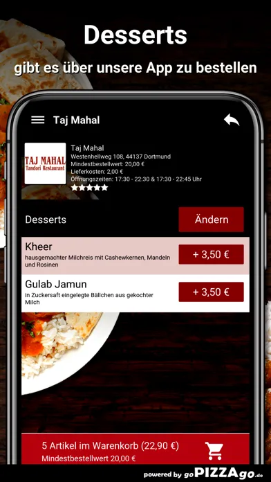 Capturas de pantalla de Taj Mahal Dortmund