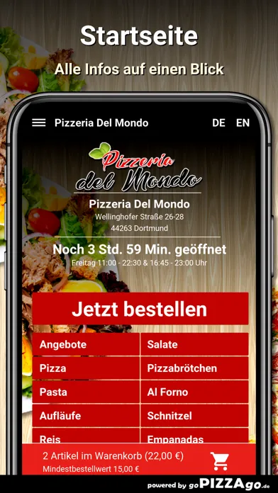 Pizzeria Del Mondo Dortmund Screenshots