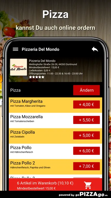 Pizzeria Del Mondo Dortmund Screenshots