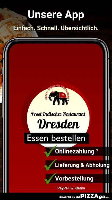Preet Indisches Restaurant Dre Screenshots