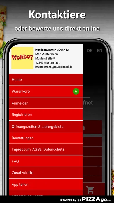 Wokboy Düsseldorf سکرین شاٹس