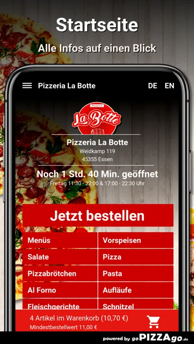 تصاویر Pizzeria La Botte Essen