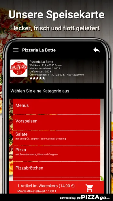 تصاویر Pizzeria La Botte Essen