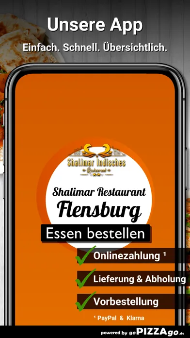 Shalimar Restaurant Flensburg Screenshots