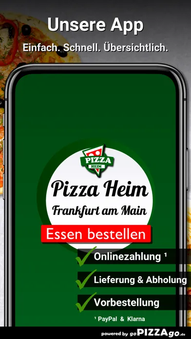Zrzuty ekranu Pizza Heim Frankfurt am Main
