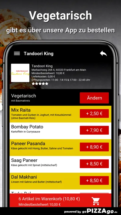 Tandoori-King Frankfurt Ekran Görüntüleri