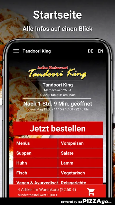 Tandoori-King Frankfurt Ekran Görüntüleri