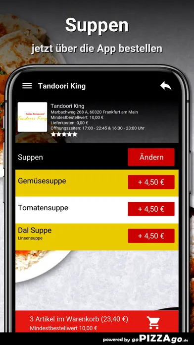 Tandoori-King Frankfurt Ekran Görüntüleri