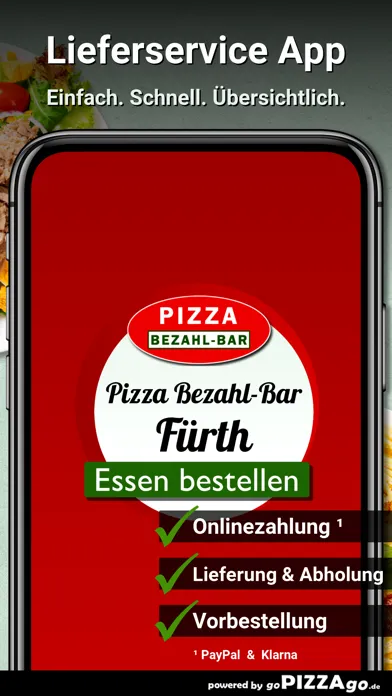 Pizza Bezahl-Bar Fürth应用截图