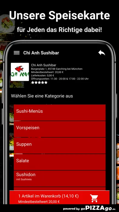 Chi Anh Sushibar Garching Ekran Görüntüleri